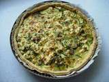 Tarte fine courgettes-menthe