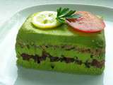 Terrine d'avocat au saumon fumé