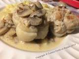 Paupiettes de veaux à la crème et champignons au multicuiseur gm modèleg ollas