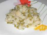 Risotto aux petits pois