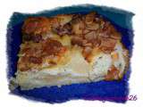 Clafoutis aux poires et amandes