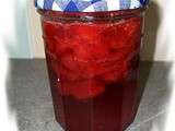 Confiture de fraises