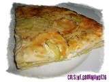 Quiche sans pâte aux courgettes et au chèvre