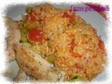 Risotto courgette et tomate