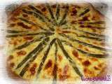 Tarte aux asperges et jambon