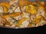 Poulet à la mangue