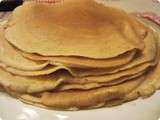 Crêpes ultra légères pour le Chandeleur