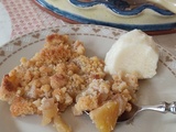 Crumble aux pommes