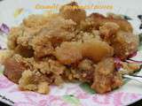 Crumble pommes/poires