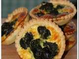 Délicieuses quiches aux escargots