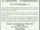 Les 4 saisons Vouzinoises