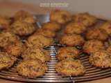 Mini cookies aux pépites de chocolat