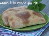 Naans à la vache qui rit au Cook’in