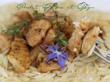 Poulet citron et thym