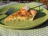 Quiche aux ravioles et à l’ail des ours