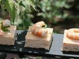 Terrine de saumon au crabe