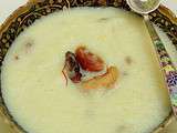 Indienne Kheer de semoule