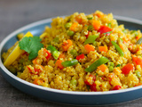 Quinoa aux légumes en vidéo