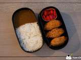 Bento kani korokke kare