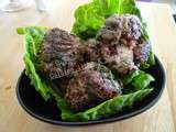 Boulettes de bœuf à la menthe cœur fondant