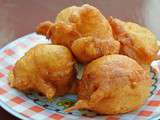 Beignets de topinambours frits