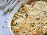 Courgettes au fromage, soufflées, gratinées (sans gluten)