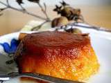 Flan de courge (ou citrouille, potiron) aux épices et au caramel