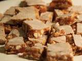 Nougat aux noisettes - dessert de Noël - Provence (sans gluten)