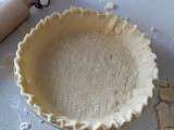 Pâte à tarte sablée, sucrée pour tartes, tartelettes, tourtes