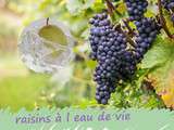 Raisins à l'eau de vie