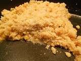 Crumble pommes - poires et amande