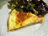 Quiche Raclette presque  light 