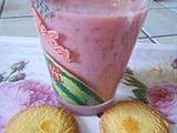 Smoothie Fraises et Lait