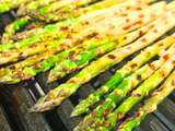 Asperges vertes au barbecue