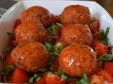 Boulettes de bœuf au chorizo