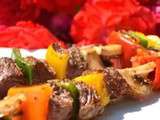 Brochettes  de boeuf