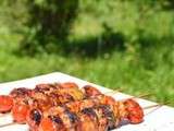 Brochettes de poulet