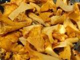 Chanterelles au vinaigre