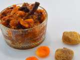 Chutney de coings et abricots