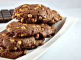 Cookies chocolat blanc et noir