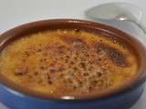 Crème brulée au miel de châtaignier