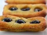 Financiers aux cerises confites