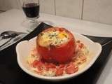 Oeuf cocotte à la tomate