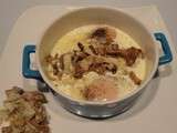 Oeufs cocotte champignons