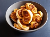 Palmiers au pesto rouge