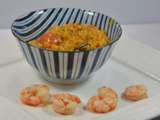 Risotto de crevettes sauvages