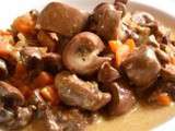 Rognon boeuf et carottes