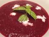 Soupe betteraves rouges