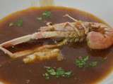 Soupe de langoustine