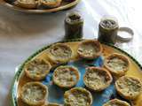 Tartelettes à la renouée du Japon crème au lait d’amande